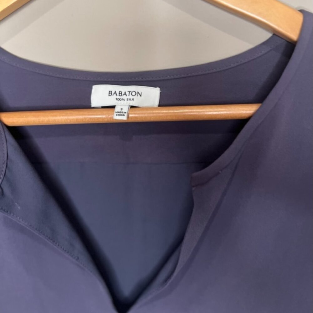 Aritzia Babaton - “Skipper” Silk Purple Dress - Small - Picture 5 of 6
